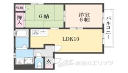 北秀荘　間取り図面