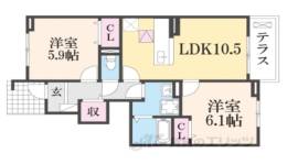 アクア　リージョン間取り図面
