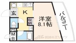 セラフィコート枚方間取り図面