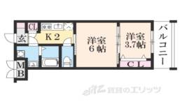 CREST TAPP京都二条間取り図面