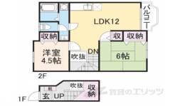 ウッディタウンＣ棟間取り図面