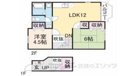 ウッディタウンＣ棟間取り図面