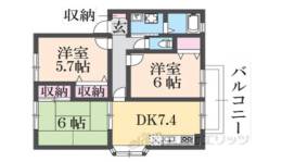 パセオ・ブルージュ間取り図面