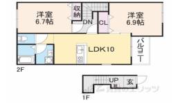 パームヒルズ間取り図面