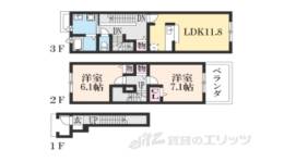 グリーン琥珀間取り図面