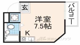 シティパレス富雄南間取り図面