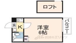 シティパレス学園前Ｐー７間取り図面