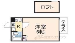 シティパレス学園前Ｐー７間取り図面