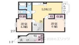 シャンヴェルサン間取り図面