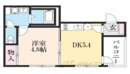 ハーモニーテラス竹田浄菩提院町間取り図面