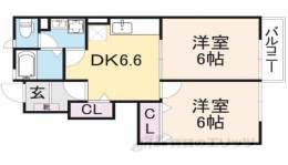 フォンテーヌ　Ｎー２間取り図面