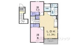 フォンテーヌ　Ｎー２間取り図面