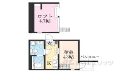 パークテラス丹波口間取り図面
