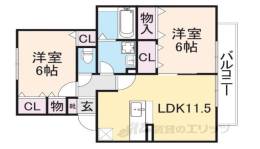 セレッソ　パティオ間取り図面