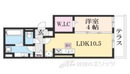 かどの御池Ｄ号棟間取り図面