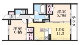 アモーレ岩倉間取り図面