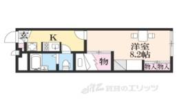 レオパレスクレインコート田中間取り図面