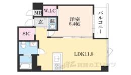 プリマヴェーラ丸太町間取り図面