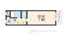 パレ大北山間取り図面