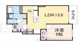 メゾン城東１間取り図面