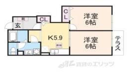 プレッソあすか間取り図面