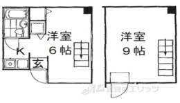 NEW STORK APARTMENTO 禁野本町間取り図面