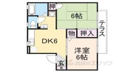 クレセール八木　間取り図面