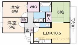 クレセール橿原間取り図面
