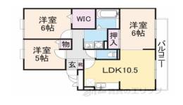 クレセール橿原間取り図面