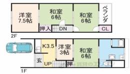 貸家間取り図面