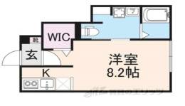 ＲＵＳＨ　１間取り図面