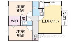 セジュール　サラ間取り図面