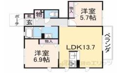 ファミールヨシダ１・２間取り図面