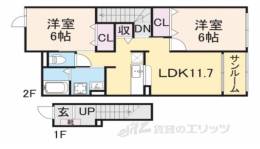 フィオーレ・モネ間取り図面