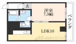 レジデンス五個荘間取り図面