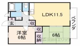 アップウェル八木間取り図面