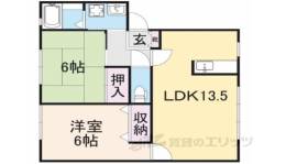ライフガーデン２間取り図面