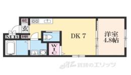 パークス京都東山間取り図面