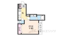 REGIA大亀谷間取り図面