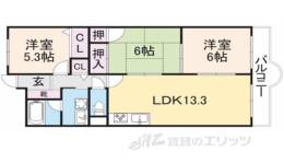 タワー・ア・ラ・モード間取り図面