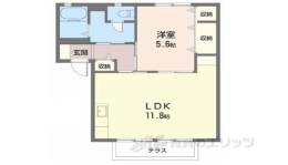 アルシオネＡＢ間取り図面
