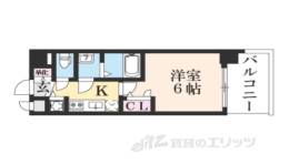 プレサンス京都四条大宮間取り図面