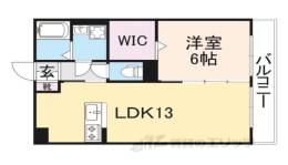 セジュール彦根東山間取り図面