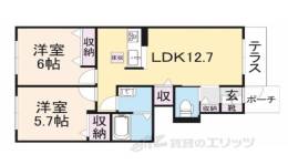 シャーメゾン桜間取り図面