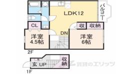シティーパル３間取り図面