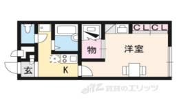 レオパレスゆとり　天理間取り図面