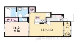 シエロガーデンかつらぎＡ間取り図面