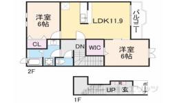 ニアパークA間取り図面