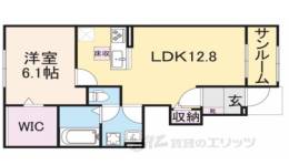 カトルセゾンＮ間取り図面