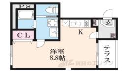 プレミアムテラス東寺間取り図面